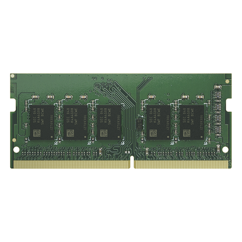 Módulo de Memoria DDR4 SODIMM / 4GB / Non-ECC Unbuffered / 2666 MHz / Compatible con NAS Synology / Garantía 5 Años