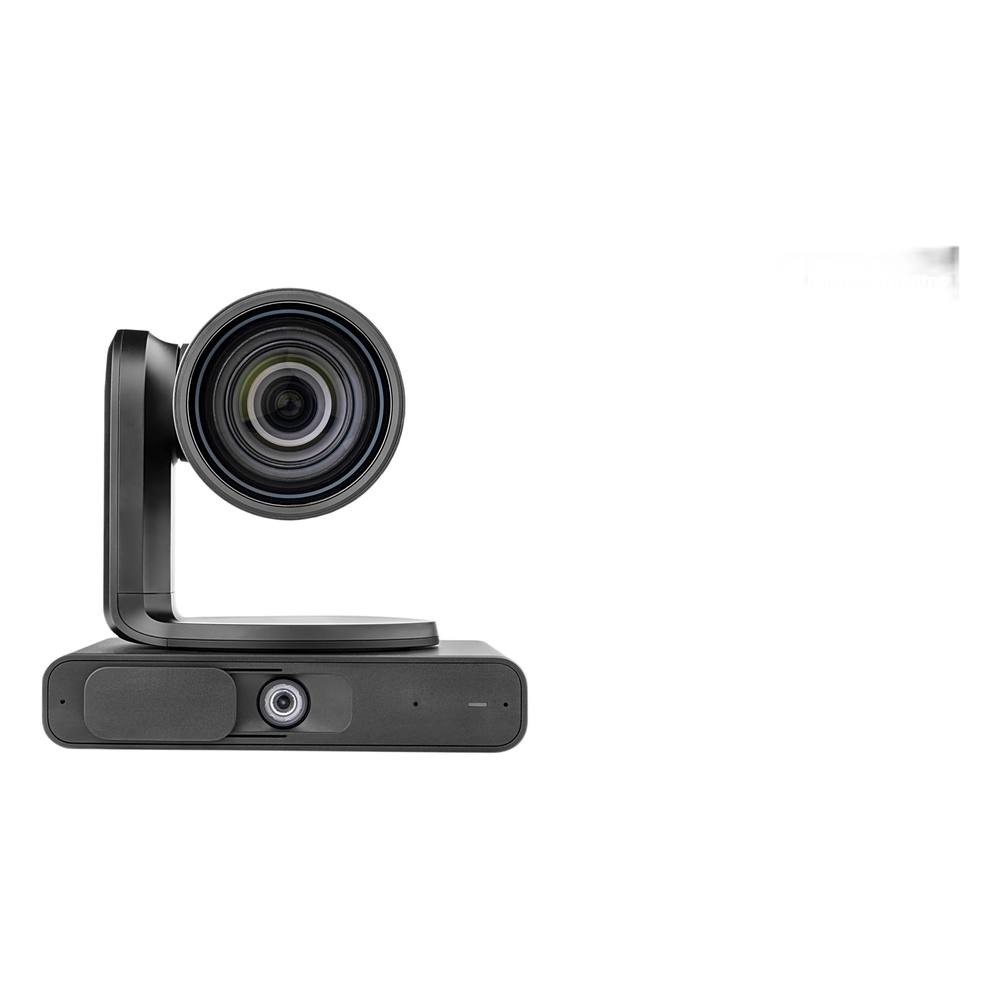 Cámara PTZ 4K Dual | Microsoft Teams Certified | 12x Zoom Óptico + Lente Panorámico 119° | Triple Micrófono Array | AI Auto-Framing | Speaker Tracking | Smart Gallery | PoE+ | USB 3.0