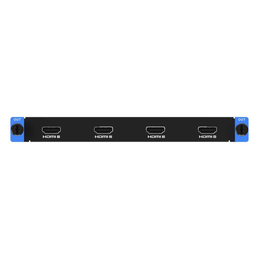 Tarjeta de Salida HDMI 4 Canales / 4K por Puerto / HDMI 1.4 / Audio HDMI / 2.6 MP por Puerto / Compatible Serie C66S