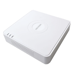 NVR 4 Megapixel (Compatible con Cámaras ACUSENSE) / 4 canales IP / 4 Puertos PoE /1 Bahía de Disco Duro / Salida de Vídeo Full HD
