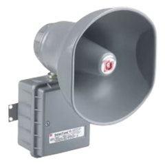 302GCX SelecTone® 30W Altavoz amplificado para zonas peligrosas, Listado por UL y cUL para Clase I, División 2, Grupos A, B, C y D; Clase II, División 2, Grupos F y G; Clase III, División 2, Grupos F y G; Clase III, 24 VCD color G