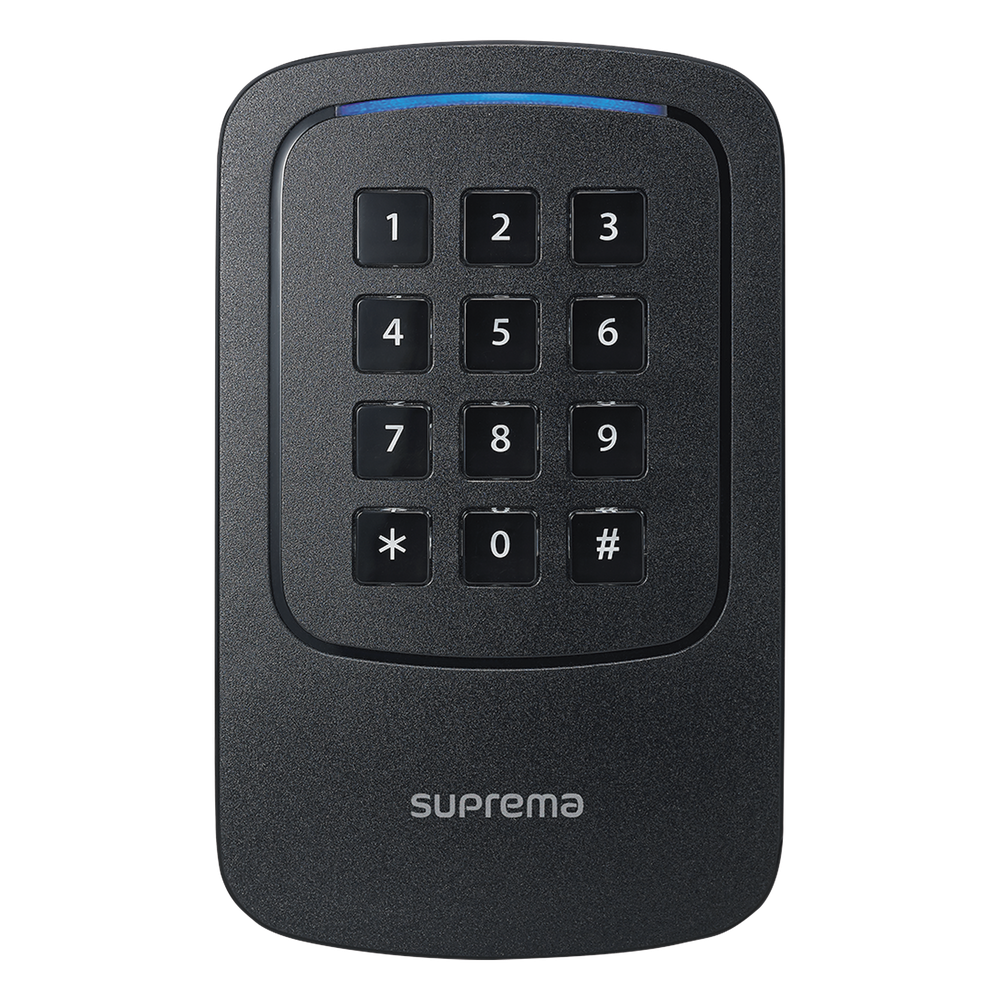 Lector Esclavo de Tarjetas con teclado de uso en exterior,  Multitecnolgia, NFC y Bluetooth