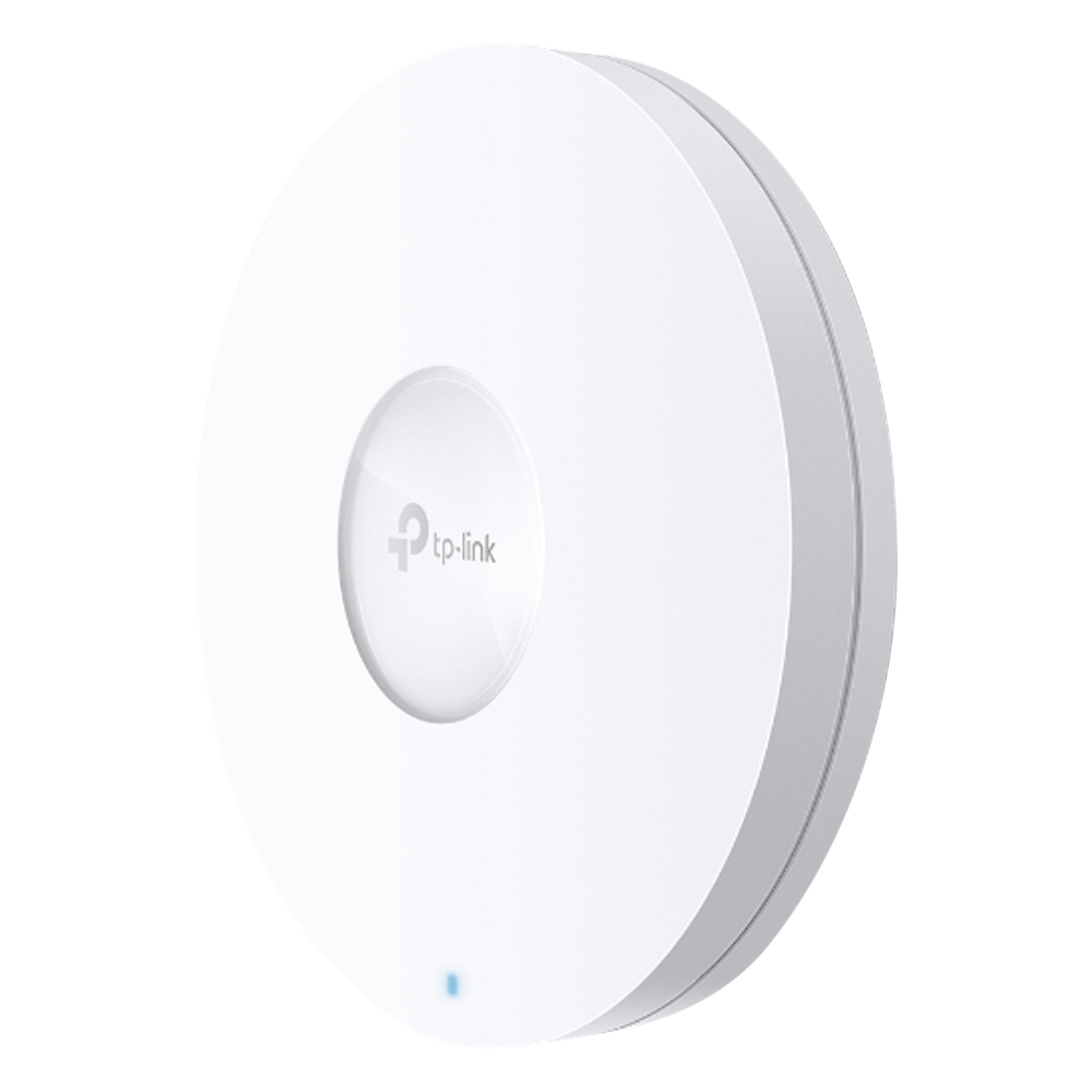 Punto de Acceso Omada / Wi-Fi 6 AX3600 MU-MIMO 4x4 / Alta Densidad de Usuarios / Configuración por Controlador o Stand-Alone / Para Montaje en Techo/pared. / Alimentación PoE+