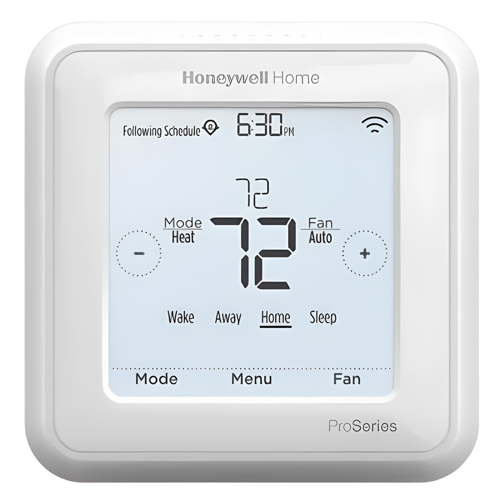 Termostato inteligente Wi-Fi programable para sistemas de hasta 2H/1C bomba de calor o 2H/2C convencional, serie T6 Pro