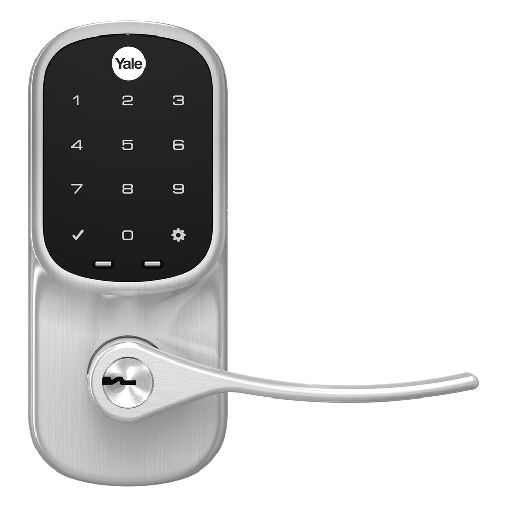 Cerradura Autónoma YRL226 con Teclado Táctil y Manija /Smarphone Control Opcional/ Para puertas de 35 mm a 45 mm de espesor.