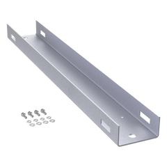 Montaje de Poste Para Gabinetes OSP ComLine de 1200 mm de alto (25 UR), De Aluminio, Color Negro