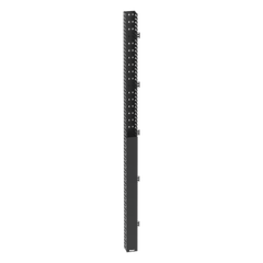 Organizador Vertical IN-Cabinet, Sencillo (Solo Frontal), Para Uso Con Gabinetes Panduit, 40 UR, 4.2 in de Ancho, Color Negro