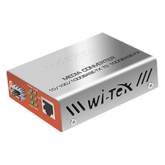 Convertidor de medios / 1 puerto RJ45 100/1000 Mbps PoE Out 802.3af/at / 1 SFP 1000Mbps / Distancia según transceptor