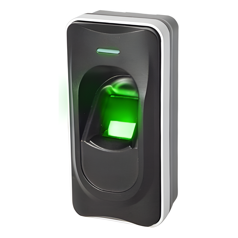 Lector Esclavo de Huella y Proximidad / RS-485 / IP65 / Sensor Óptico Antirrayaduras / Interior y Exterior