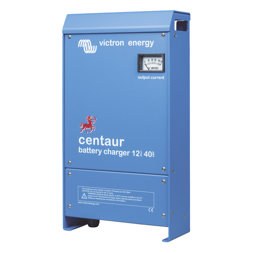 Centaur 12/40 / Cargador de Baterías 12V, 40A / Para Ambientes Marinos y Terrestres. /  Bancos de 160 a 400 Ah