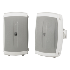 Altavoces de pared | Semi-Exterior | Woofer 6.5 in | Tweeter 1"| 6 ohms | Par | Color Blanco
