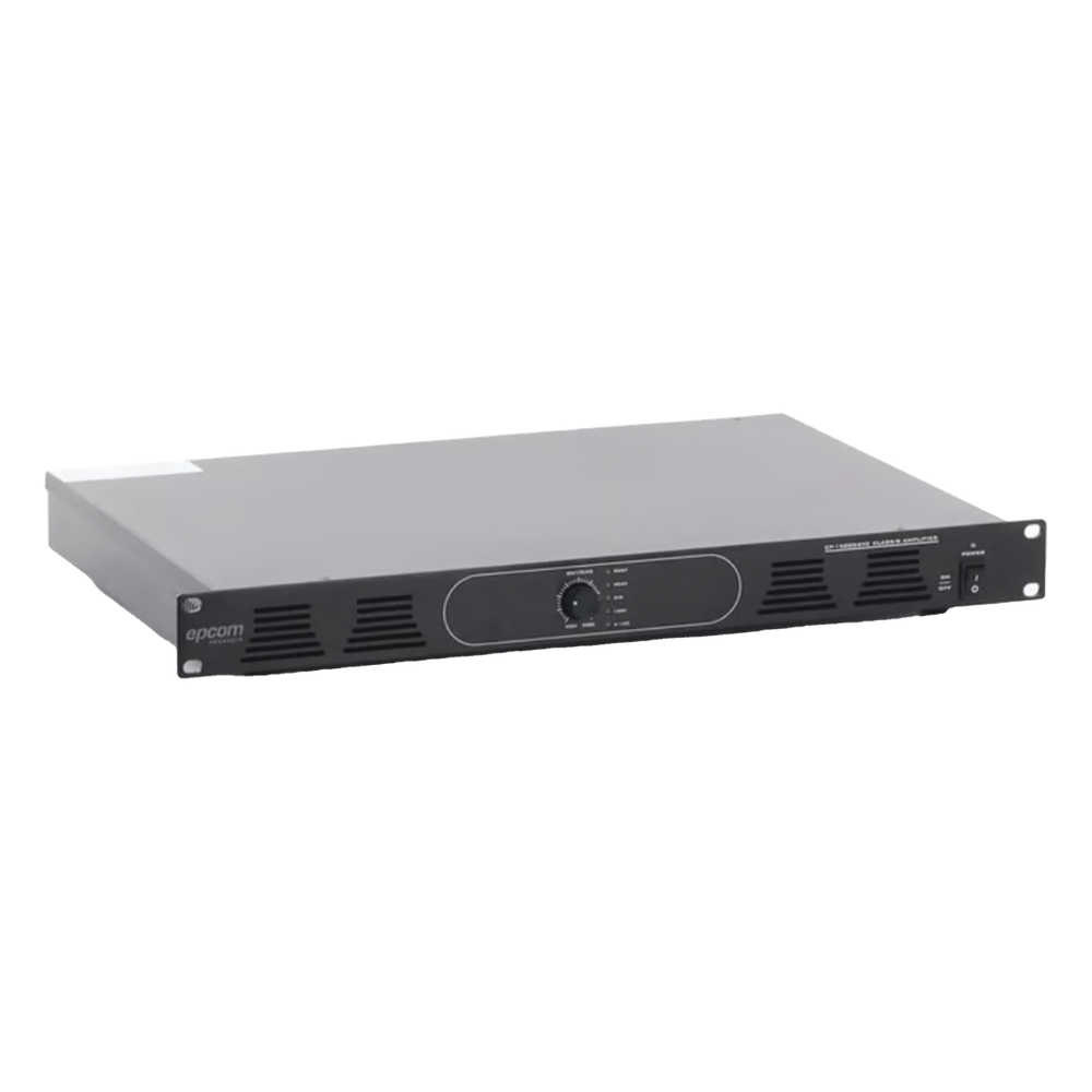 Amplificador de Audio Reforzador | 1 canal | 500w | Clase D | Salida 100V / 4-16&Omega; | Montaje en rack | RCA