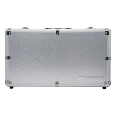 Estuche de Carga Portátil / 30 Ranuras / Carga Simultánea para 30 Dispositivos / 28 Contactos de Carga para Receptor TT126R / 2 Puertos USB para Transmisor TT126 / Carga por Contacto
