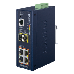 Switch Industrial Administrable Capa 2, 4 Puertos PoE 802.3af/at 10/100/1000T, 2 Puertos SFP 100/1000X