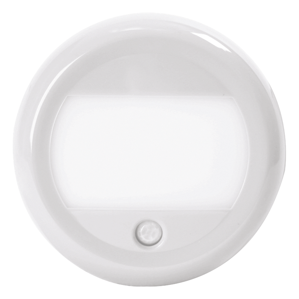 Luz de cortesía circular LED para iluminación de interiores con sensor de movimiento PIR