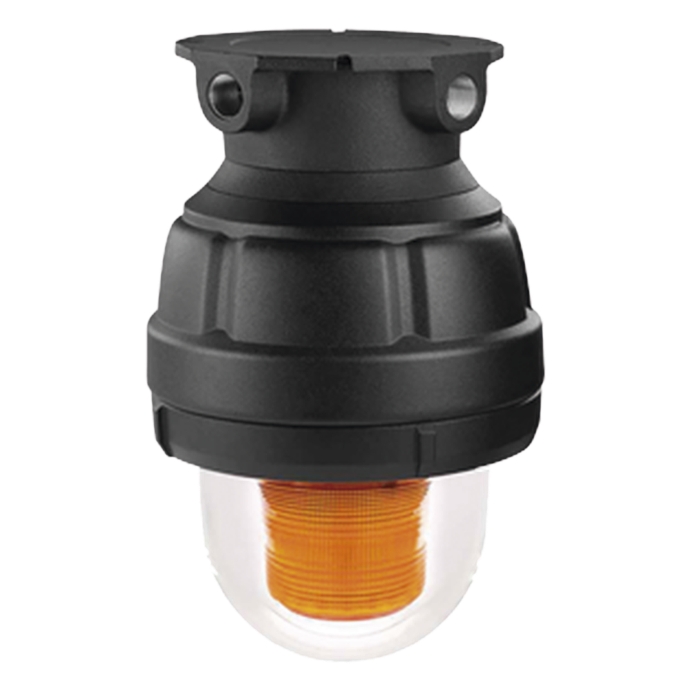 Luz Estroboscópica Antiexplosión / 75 Destellos por Minuto / 120 Vac / Gabinete Tipo 4X e IP66 / Clase I Div 1 Grupos C y D / Uso Marino / Lente Fresnel de Colores