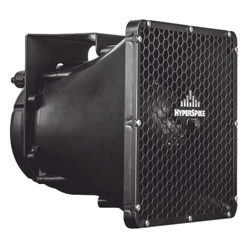 Altavoz De Alta Fidelidad HyperSpike®, Serie TCPA-10, Con Aislante De Ruido, Listado UL1480, Clase I, Division 2 (CID2), Color Negro, Exterior/Interior, 8 ohm