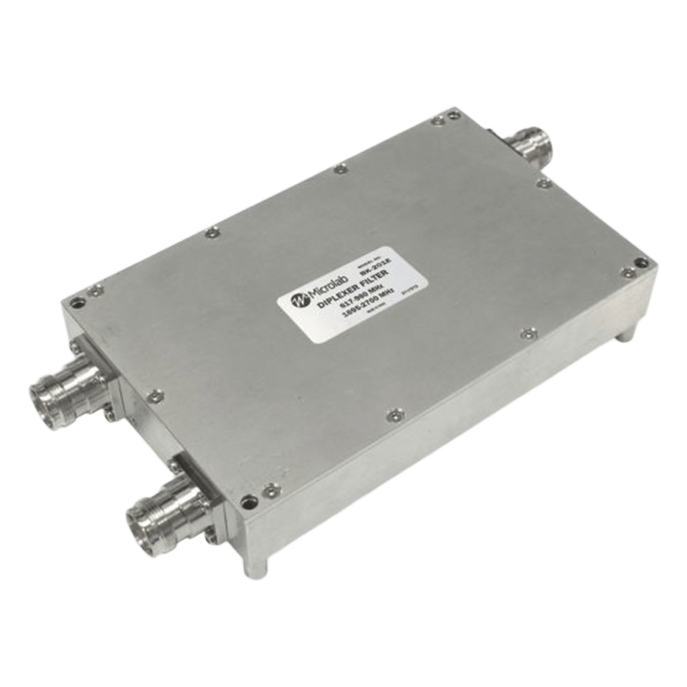 DIPLEXOR 617-960/1695-2700MHz 250W -161dBc N-type IP67 .