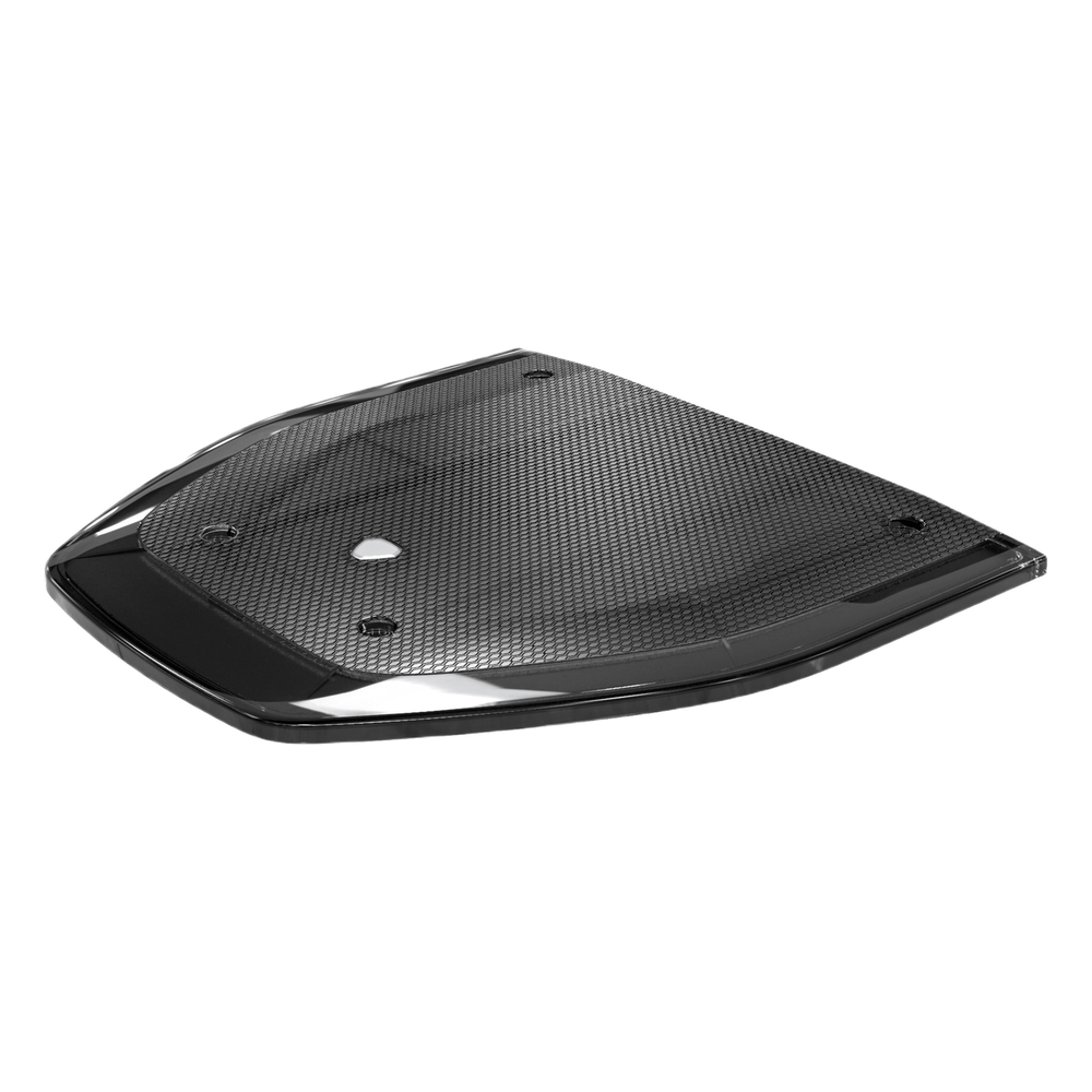 Domo lateral de reemplazo para barra de luces SP216 de la Marca SignalPro, Color Negro