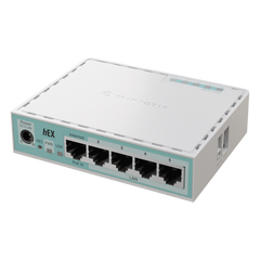 (Hex Version 2024) Router con 5 Puertos Gigabit Ethernet, 1 Puerto USB / CPU ARM Doble Nucleo/ RAM 512 MB/ Balanceo de Cargas
