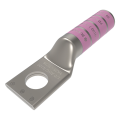 Zapata Terminal de Barril Largo para Tornillo de 5/16" y Calibre 1/0 AWG.