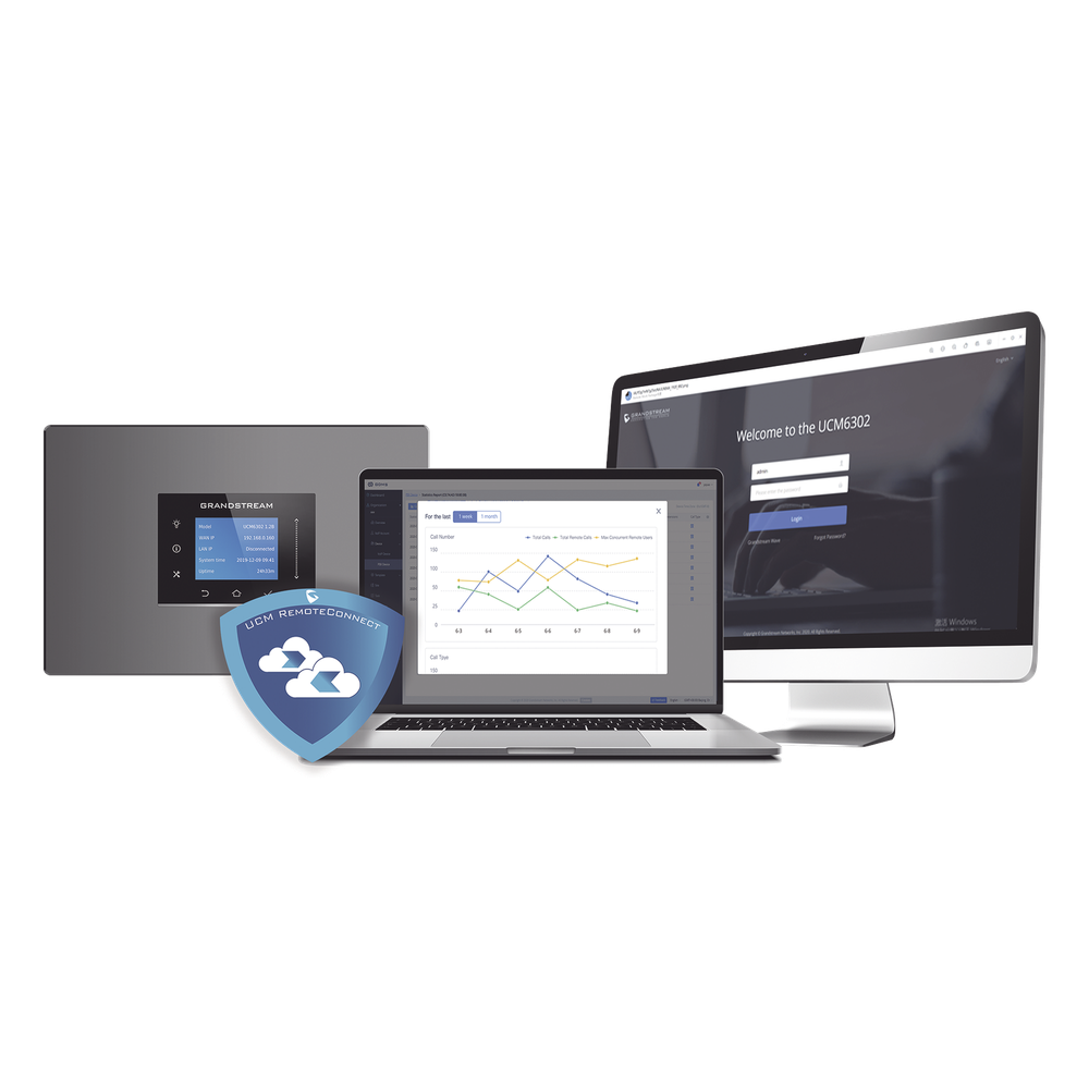 Licencia anual Business Remote Connect 200 usuarios y 32 sesiones concurrentes para UCM63XX / UCM63XXA
