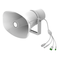 Altavoz SIP IP para Voceo y Paging / 2 Líneas SIP / Potencia 30W / IP66 Exterior / Alimentación PoE / Compatible con Conmutadores SIP / Montaje en Pared