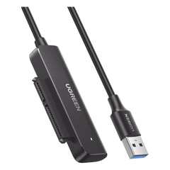 Cable Adaptador SATA a USB 3.0 | SATA 3.0/2.0 | Soporta HDD y SSD de 2.5" | Soporta S.M.A.R.T, TRIM, UASP | No Requiere Adaptador de Corriente | Cable 50 cm.