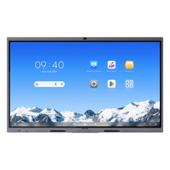 Pantalla Interactiva Touch de 65" Android 16 / Asistentes IA / Google Suite Preinstalado con Certificación EDLA / Cámara Web 8 MP / Resolución 4K / Bocinas Integradas / Entradas HDMI y VGA / Incluye 2 Lápices para Escribir