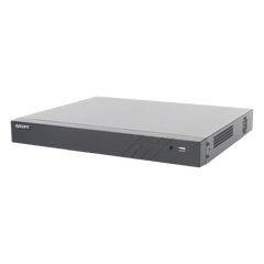 DVR 32 Canales TurboHD + 8 Canales IP / 5 Megapixel Lite - 3K Lite / Acusense (Evita Falsas Alarmas) / Audio Bidireccional / 2 Bahías de Disco Duro / H.265+ / Salida de Video en Full HD