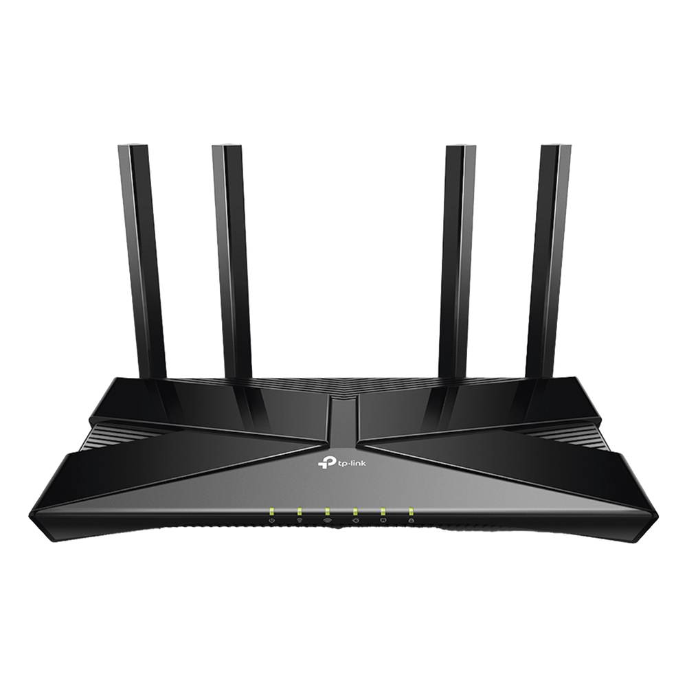 Router WiFi6 AX3000 / MIMO 2X2 / EasyMesh / 1 Puertos Gigabit WAN + 4 Puertos Gigabit LAN / OFDMA / Beamforming / WPA3 / Tether App / HomeShield