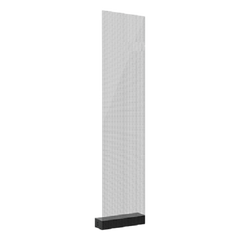 Panel LED Transparente / Pixel Pitch 3.91 mm / 250 x 1,200 mm / Transparencia 82% / Brillo 1500-5000 nits / SMD1717 / Instalacion Pegado-Colgado-Fijo