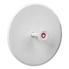 Antena direccional para C5x, B5X, Doble polaridad 45 ° y 90 °, 4.9 - 6.5 GHz, 2 ft, Ganancia de 30 dBi, Montaje incluido