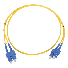 Jumper de Fibra Óptica Monomodo SC/SC Duplex de 5 Metros (16.40 Pies)