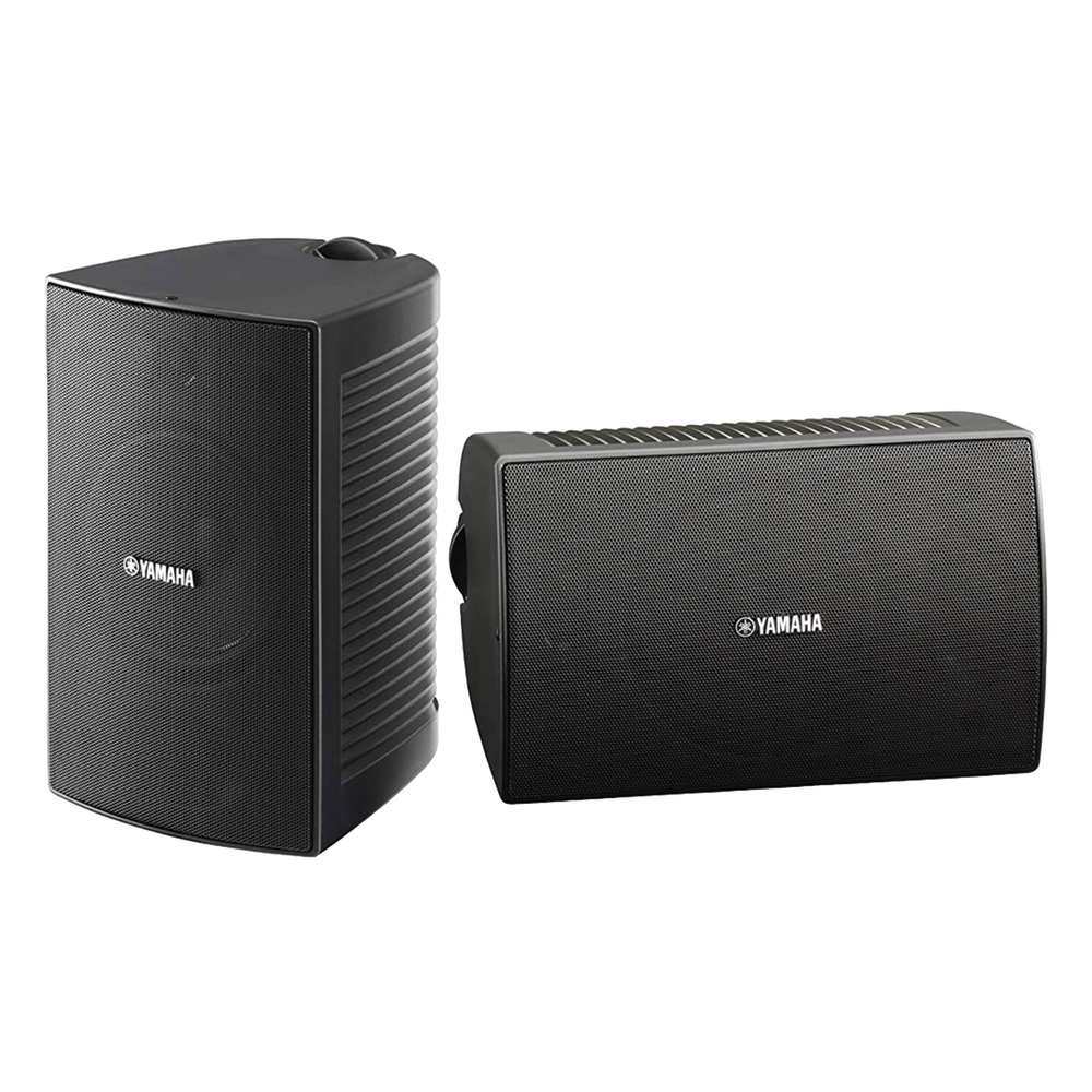 Altavoz de Montaje en Pared | 2 vias | Woofer 4" | Tweeter 1" | IPX3 | 8 ohms | 70/100V | Color Negro | Par