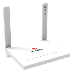 ONU GPON/EPON con Wi-Fi 7 / 1 Puerto 2.5 Gigabits/ 3 Puertos Gigabit / Puerto PON SC/UPC, Hasta 3600 Mbps