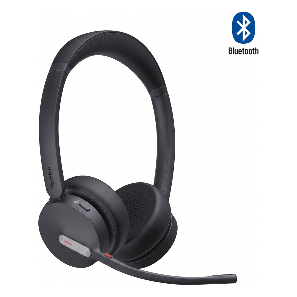 Auriculares Yealink BH70 Mono MS edition/Bluetooth 5.3 con adaptador USB-C y USB-A/35 horas de conversación/Cancelación de ruido con 3 micrófonos