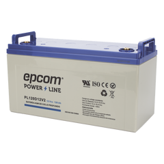Batería AGM-VRLA Ciclo Profundo / 12 Vcc / 120 Ah / Carcasa UL94-HB / Terminales M8 / Aplicaciones Fotovoltaicas y de Emergencia