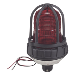 Luz estroboscópica para ubicaciónes peligrosas,  montaje tipo tubo, 240 VCA, color Rojo