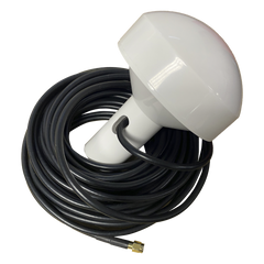 Antena marina de GPS con conector SMA- Macho en frecuencia 1575.42 MHz de 28 dBi. Incluye soporte rotativo