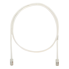 Cable de Parcheo UTP Categoría 5e, con Plug Modular en Cada Extremo - 3 Metros (9.84 Pies) - Blanco Mate