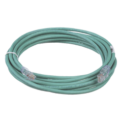 Cable de Parcheo TX6, UTP Cat6, 24 AWG, CM, Color Verde, 4.57 Metros (15 Pies)