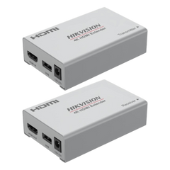 Kit Extensor de Video y Audio HDMI / 4K (3840×2160) a 60 Hz / Hasta 120 m (393.7 ft) con Cat 6 / Cero Latencia / Plug-and-Play / Transmisor y Receptor