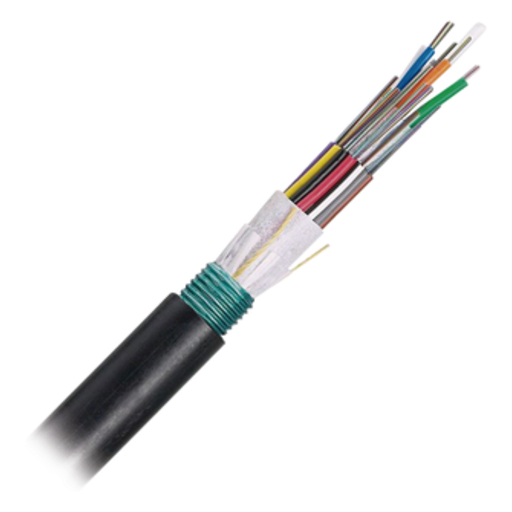 Cable de Fibra Óptica de 6 Hilos, OSP (Planta Externa), Armada, 250um, Monomodo OS2, Precio Por Metro