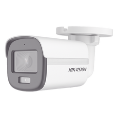 [Dual Light + ColorVu] Bala TURBOHD 2 Megapixel (1080p) / Lente 2.8 mm / 20 mts IR + 20 mts Luz Blanca / Gran Angular 105° / Exterior IP67 / Micrófono Integrado / dWDR / 4 Tecnologías