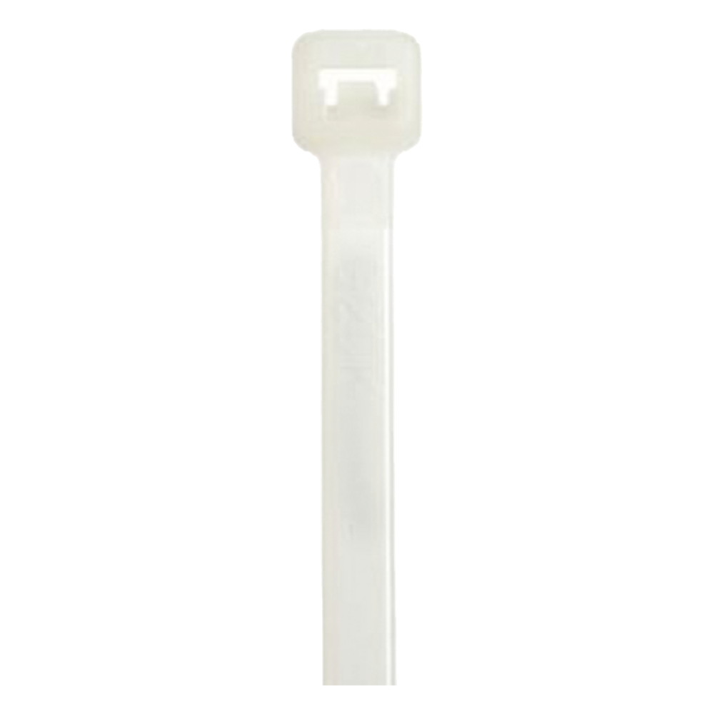 Cincho de Nylon 6.6 StrongHold™, 250mm largo x 4.8mm ancho, Color Natural, Plenum, Paquete de 100pz
