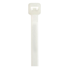 Cincho de Nylon 6.6 StrongHold™, 250mm largo x 4.8mm ancho, Color Natural, Plenum, Paquete de 100pz
