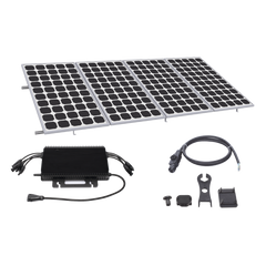 Kit Solar para Interconexión de 2.2KW de Potencia Pico 220Vcc con Microinversor y 4 Módulos de 550 W (Incluye Montaje )