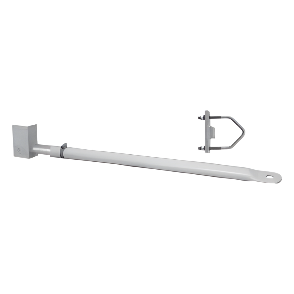 Brazo de PVC para Montaje Lateral Superior para Estabilizar Antenas Colineales de Fibra de Vidrio a una Distancia desde 81-103 cm de la Torre.