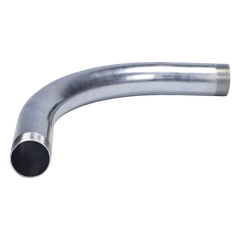 Curva/Codo de 90° de 3/4" (19mm) pared gruesa con rosca galvanizado etiqueta amarilla
